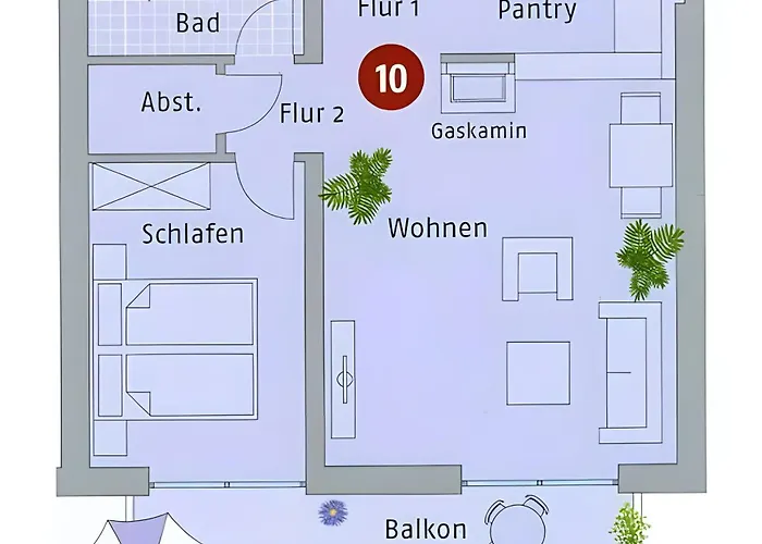 公寓 Deichgraf We 10 Börgerende-Rethwisch